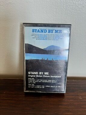 Stand By Me Original Motion Picture Soundtrack - Black/Blue Cassette Case